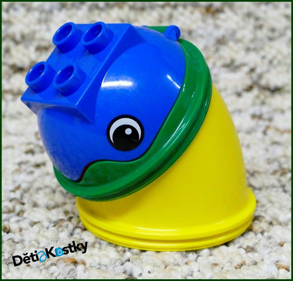 Lego® Duplo® Kryt Potrubí s Prstencem Zelená/Modrá