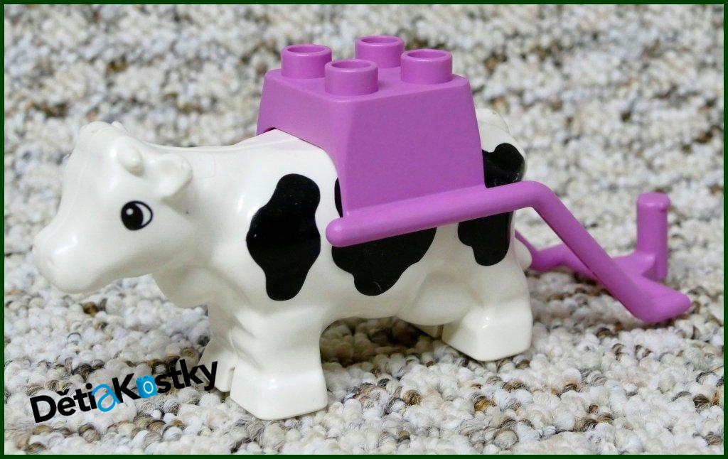 Lego® Duplo® Postroj pro Koně/Krávy Růžový