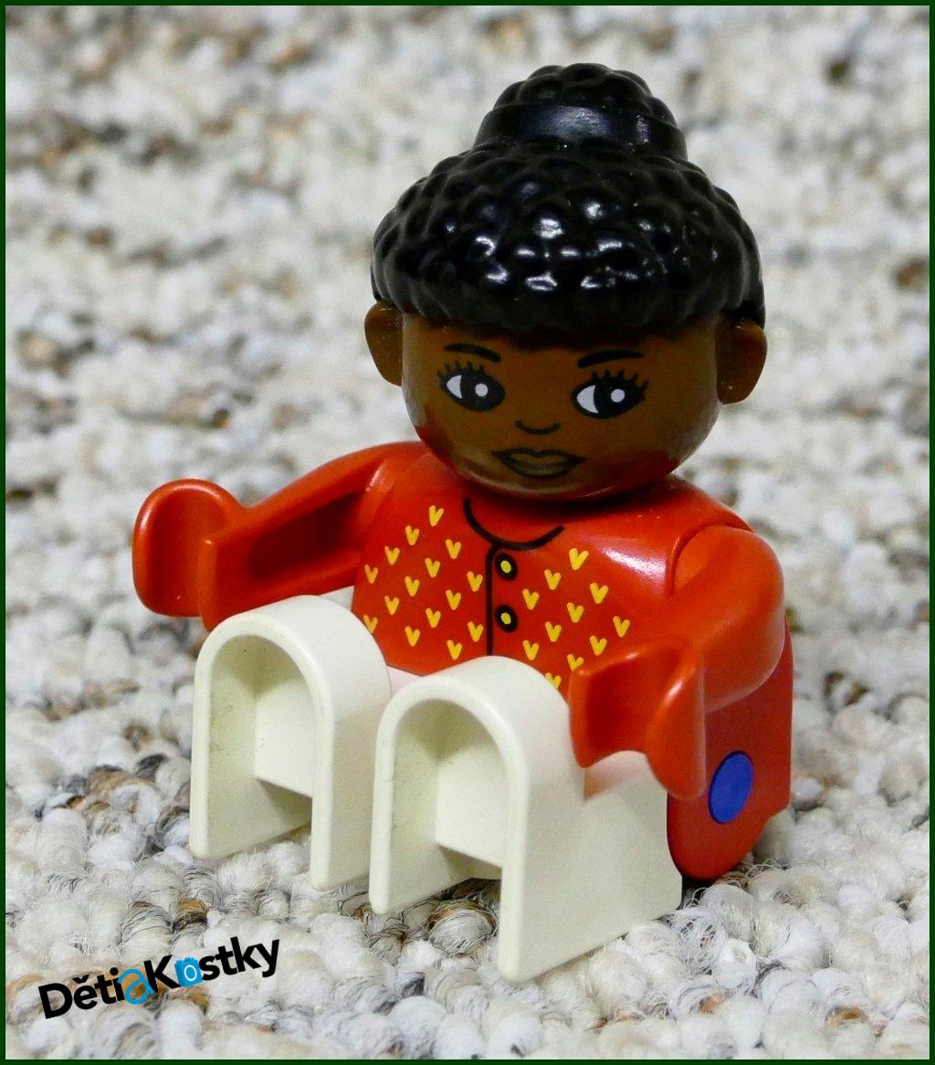 Lego® Duplo® Figurka Černoška v Červeném