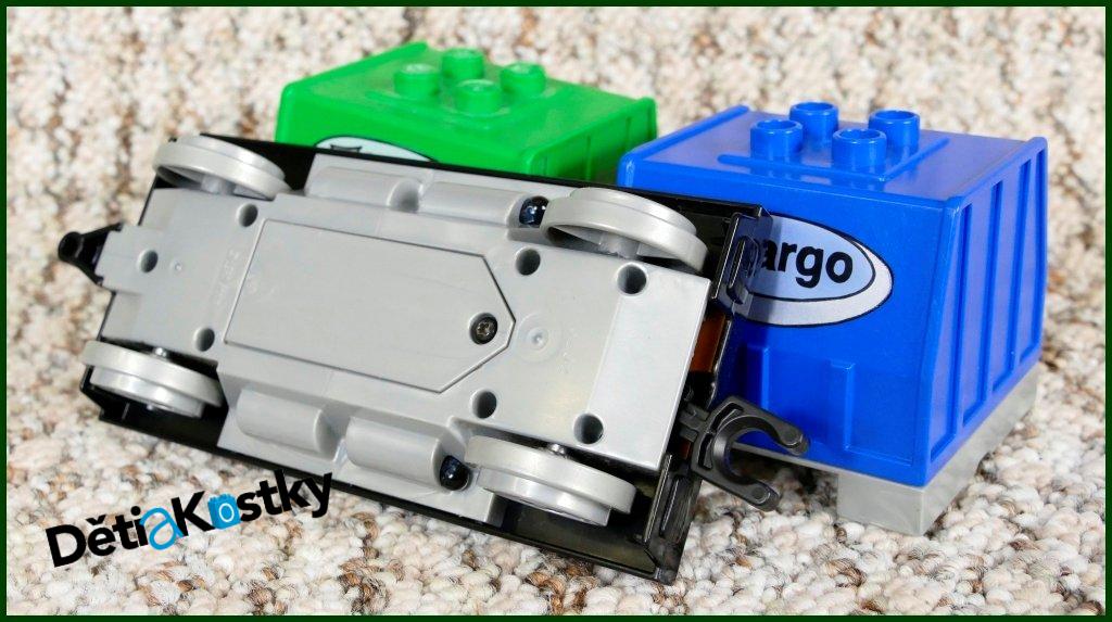 Lego® Duplo® Intelli Vagon Cargo - Zeleno/Modrý