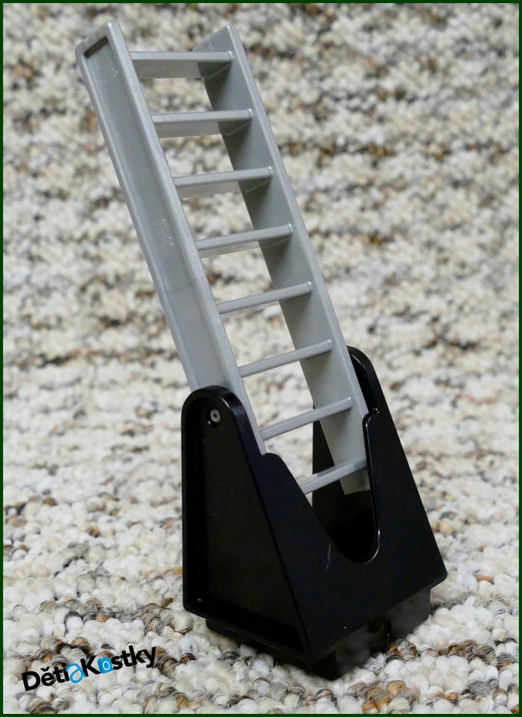 Lego® Duplo® Žebřík Šedý s Černým Podstavcem