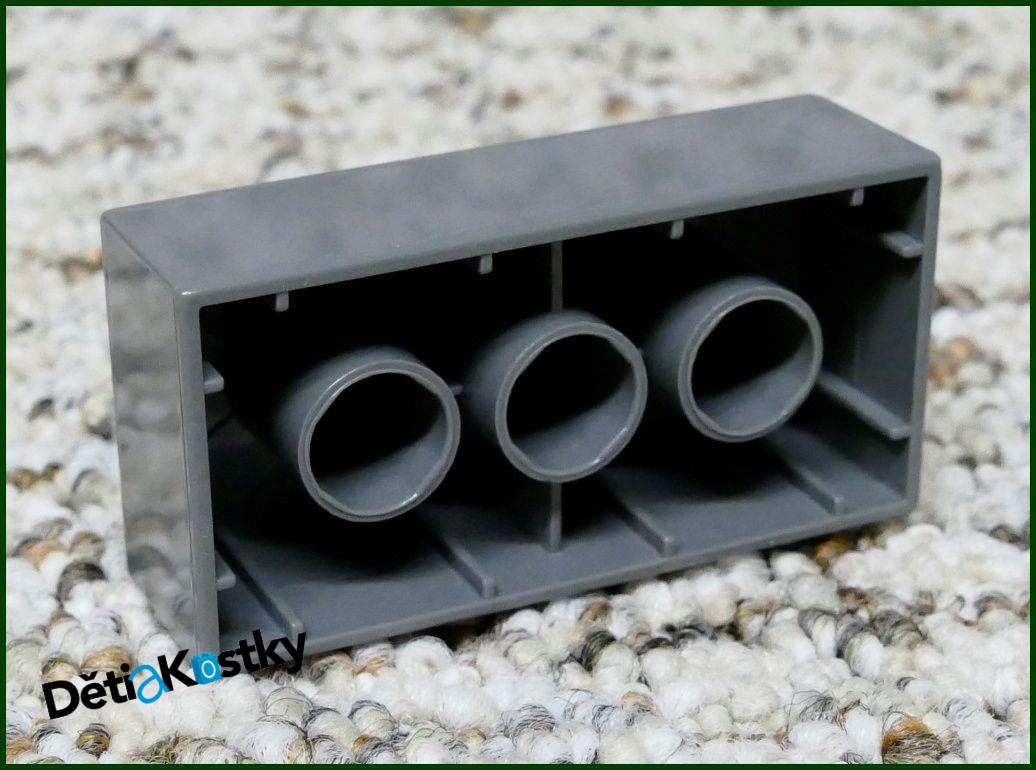Lego® Duplo® Kostka 2x4 Tmavě Šedá
