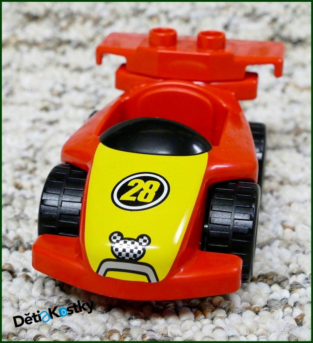 Lego® Duplo® Závodní Autíčko Mickeyho - Červené Křídlo