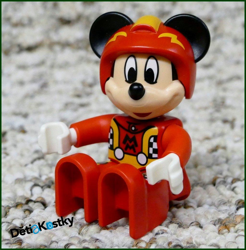 Lego® Duplo® Figurka Mickey Mouse Závodník