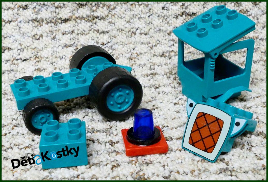 Lego® Duplo® Bořek Stavitel - Traktor Václav