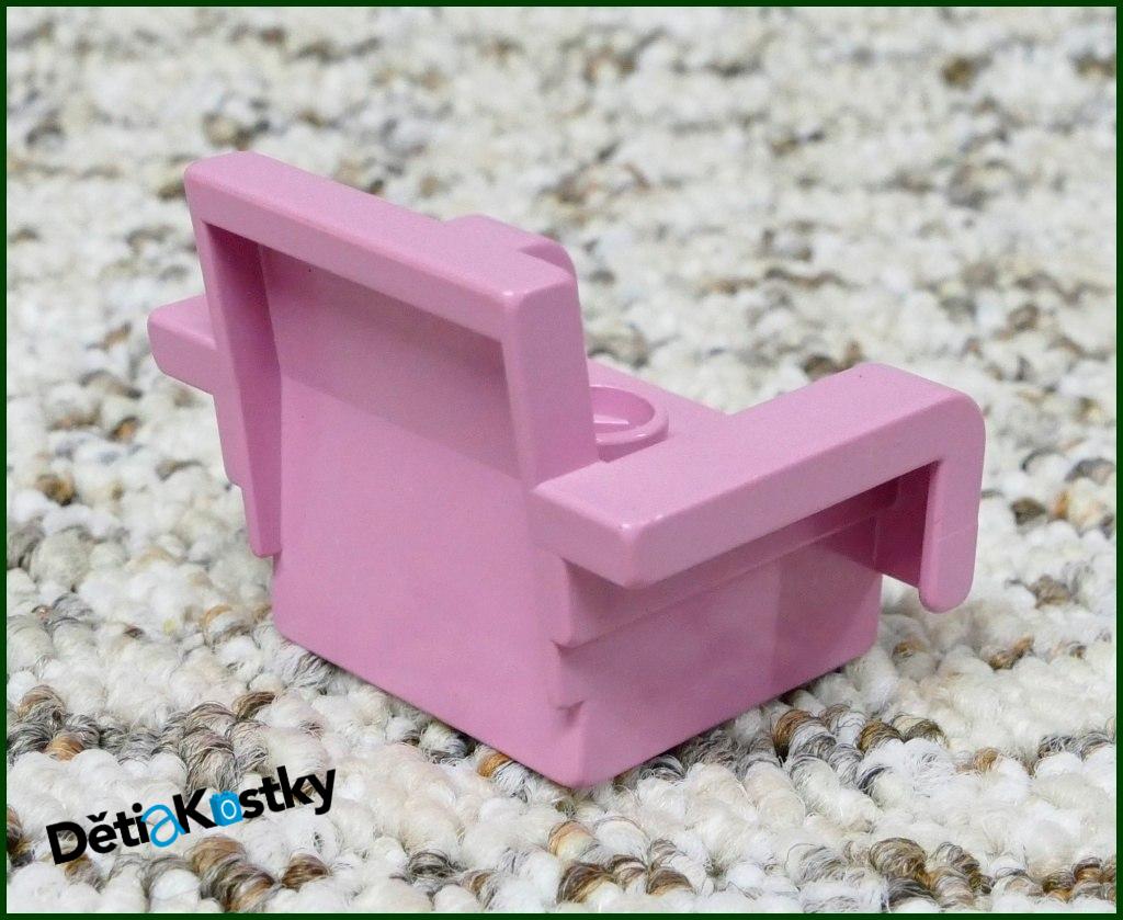 Lego® Duplo® Křeslo Růžové Hranaté