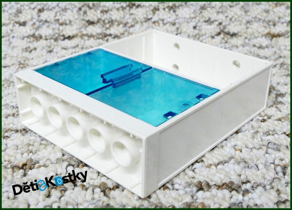 Lego® Duplo® Stěna Bílá s Průhlednými Dvířky