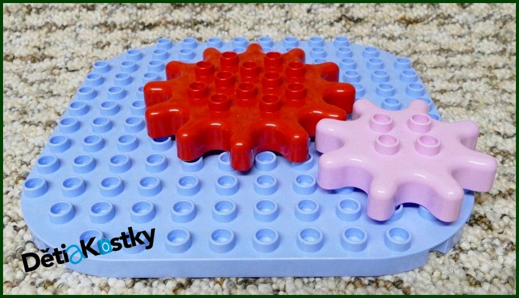 Lego® Duplo® Ozubená Kostka Žlutá Menší