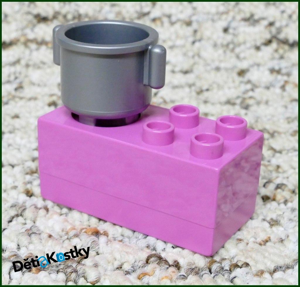 Lego® Duplo® Vařič s Hrncem Růžový (Růžová Plotýnka)