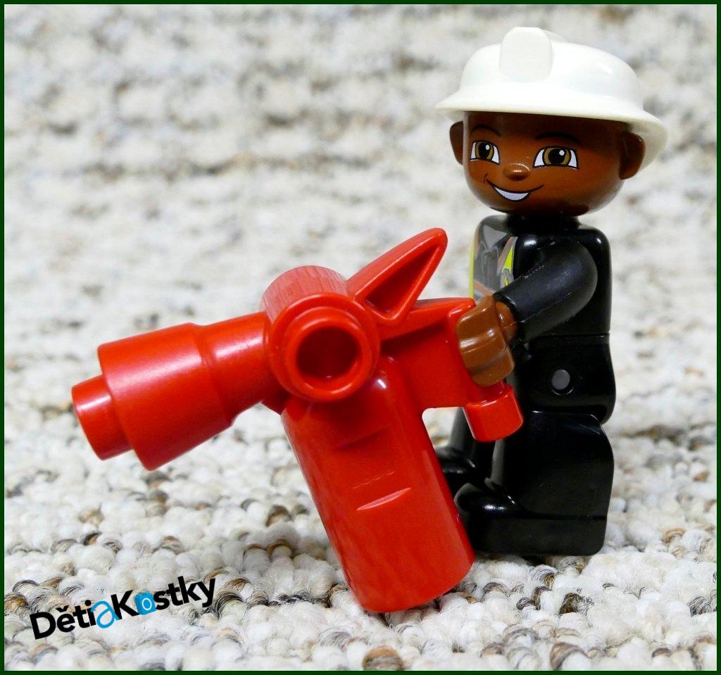 Lego® Duplo® Hasicí Přístroj Červený