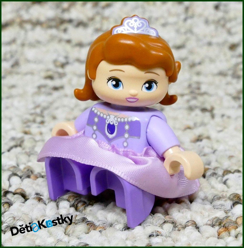 Lego® Duplo® Figurka Princezna Sofie - Světle Růžové Šaty