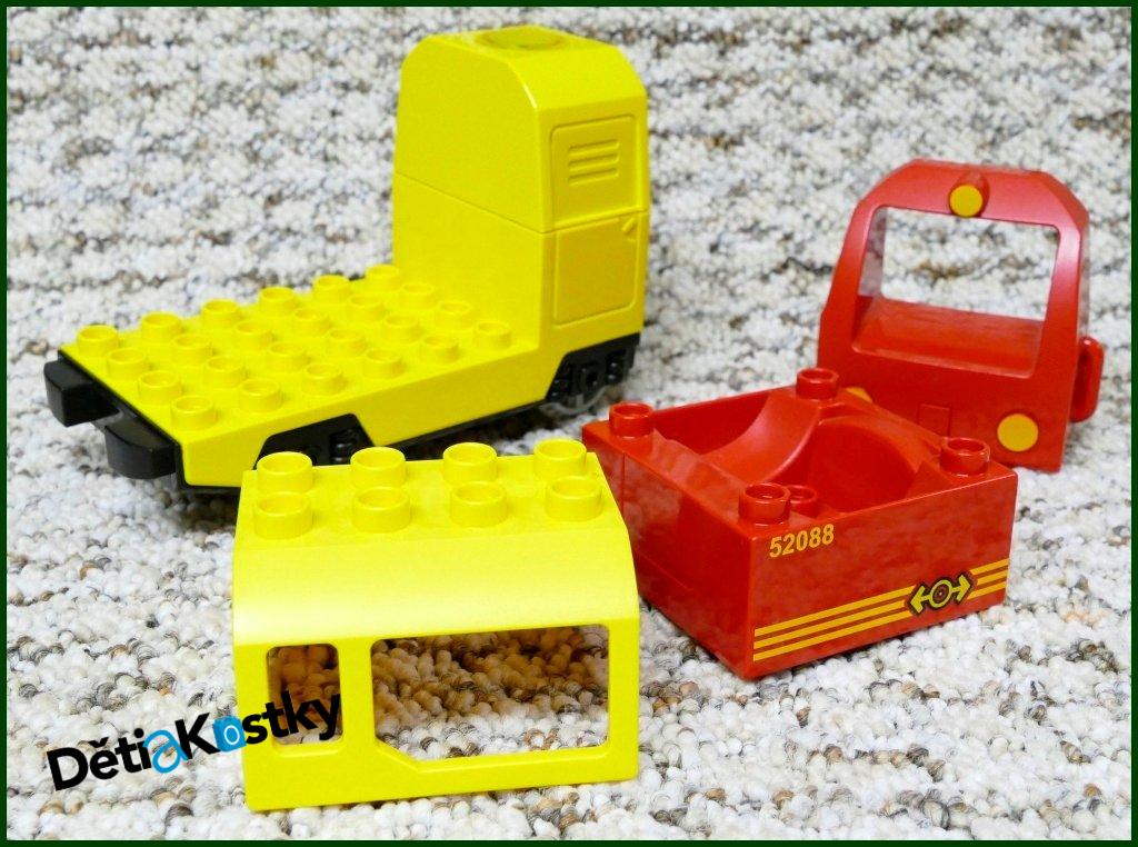 Lego® Duplo® Mašinka Osobní - Červeno/Žlutá