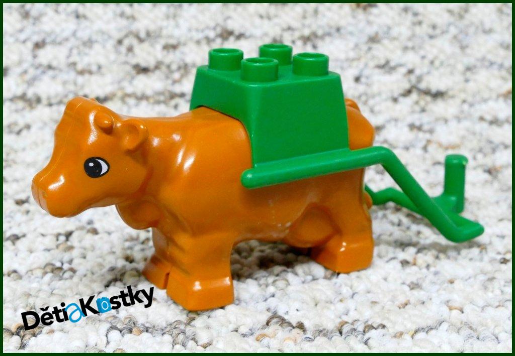 Lego® Duplo® Postroj pro Koně/Krávy Zelený