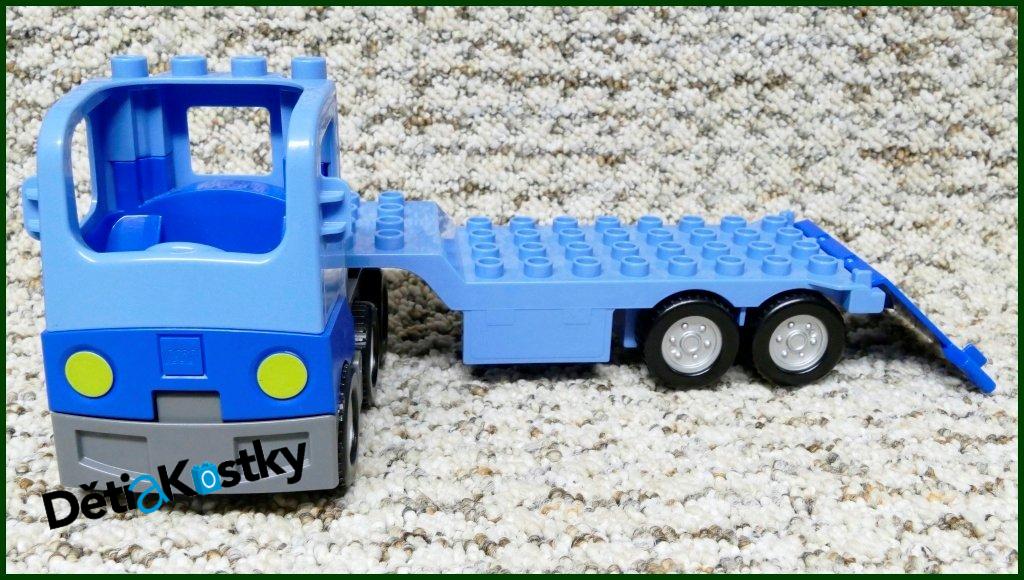 Lego® Duplo® Tahač Modrý s Modrým Návěsem