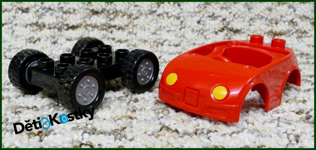 Lego® Duplo® Autíčko Malé Červené