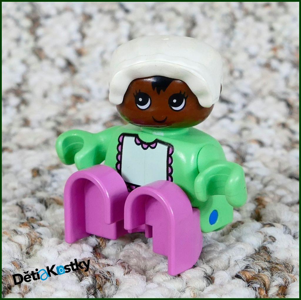 Lego® Duplo® Figurka Miminko Zeleno-Růžové