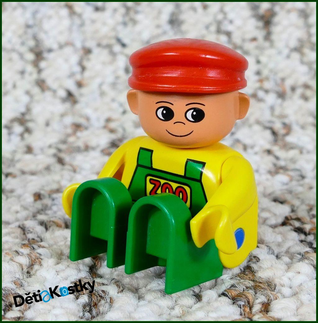 Lego® Duplo® Zoo Figurka Starší Typ Zelená/Žlutá