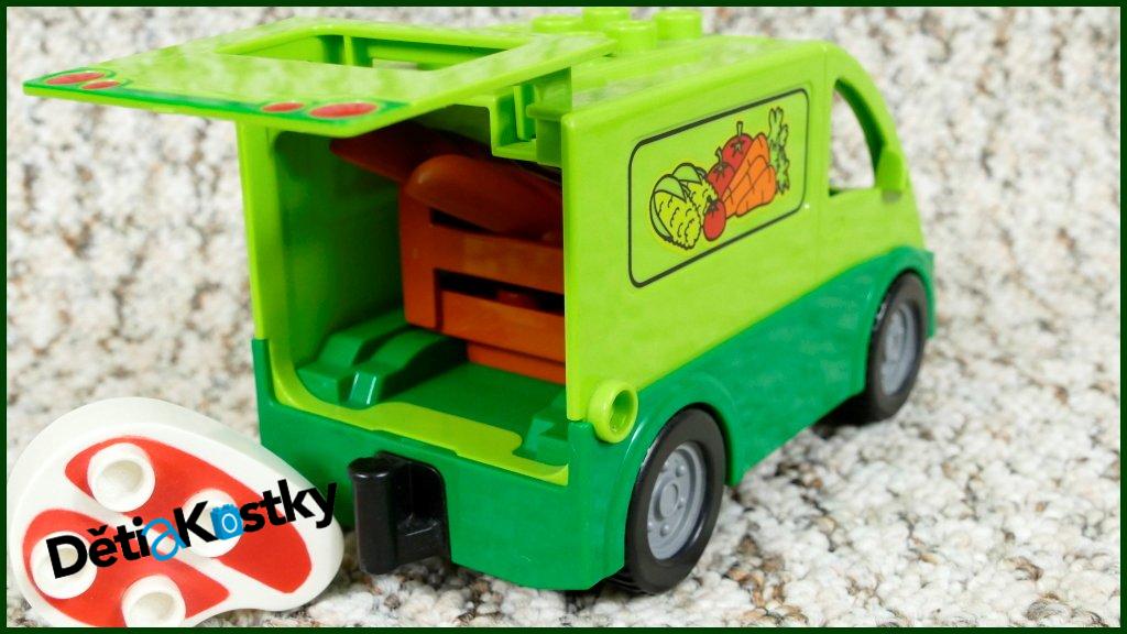 Lego® Duplo® Dodávka Zelenina / Ovoce s Příslušenstvím