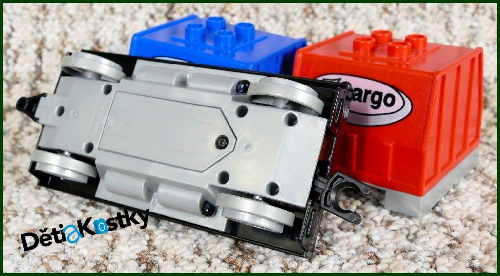 Lego® Duplo® Intelli Vagon Cargo - Červeno/Modrý