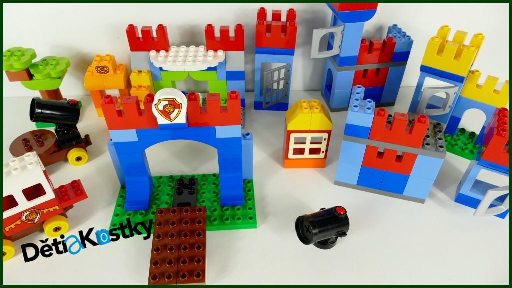 Lego® Duplo® Set Hrad (Slepený) - Viz Popis!