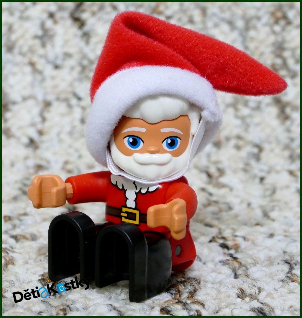 Lego® Duplo® Figurka Santa s Čepičkou