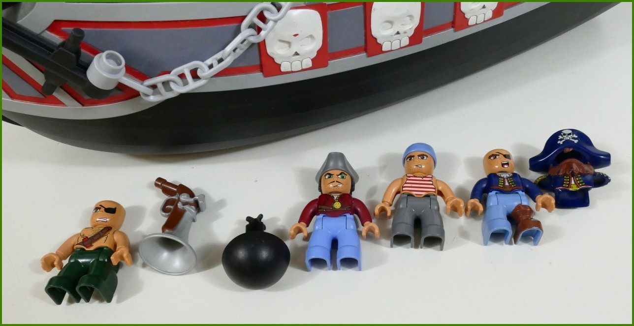 Lego® Duplo® 7880 - Pirátská Loď