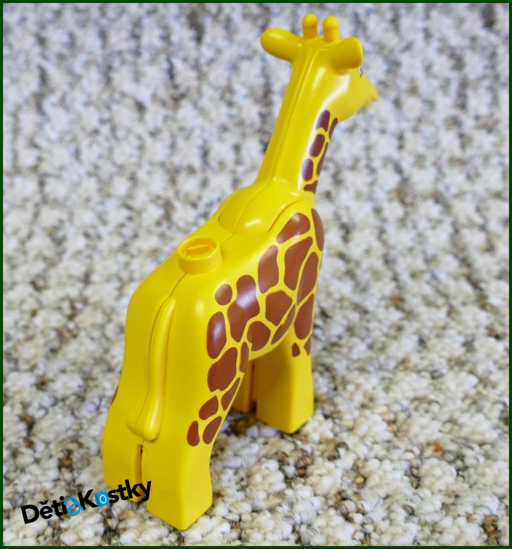 Lego® Duplo® Žirafa (Pohyblivá Hlava) - Starší Typ - Zakulacené Skvrny