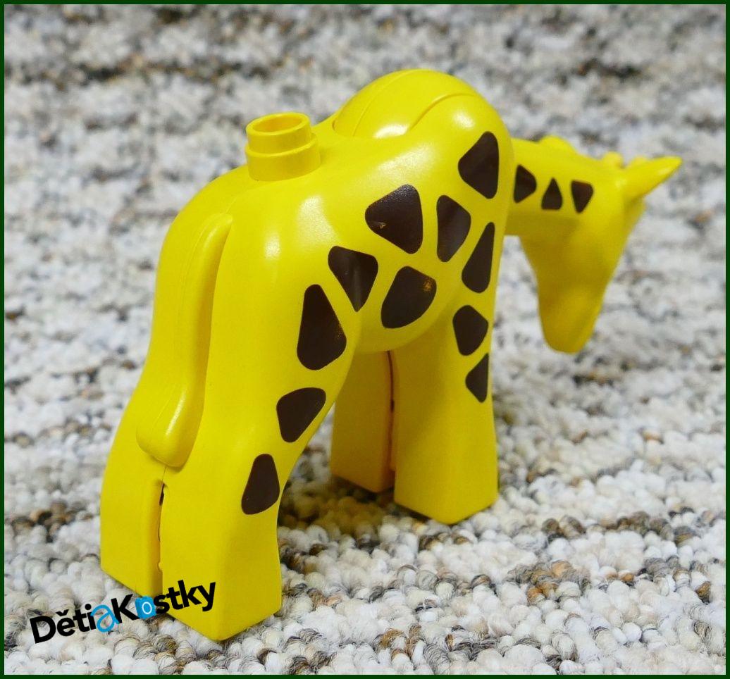 Lego® Duplo® Žirafa (Pohyblivá Hlava) - Starší Typ - Trojúhelníkové Skvrny