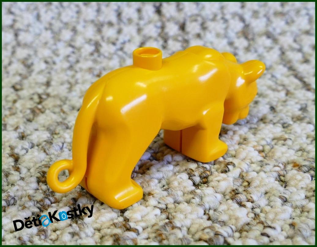 Lego® Duplo® Lvice Světle Oranžová - Starší Typ