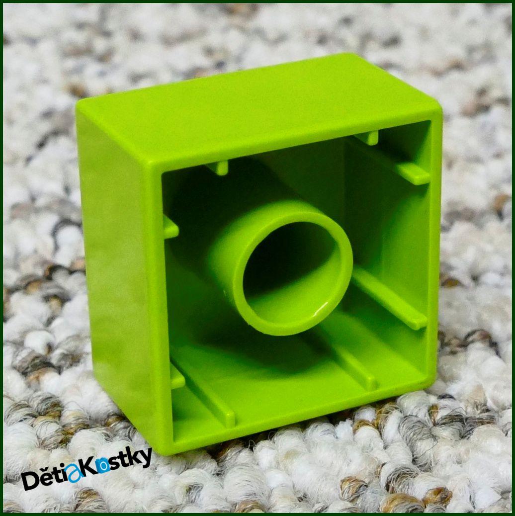 Lego® Duplo® Kostka 2x2 Limetka