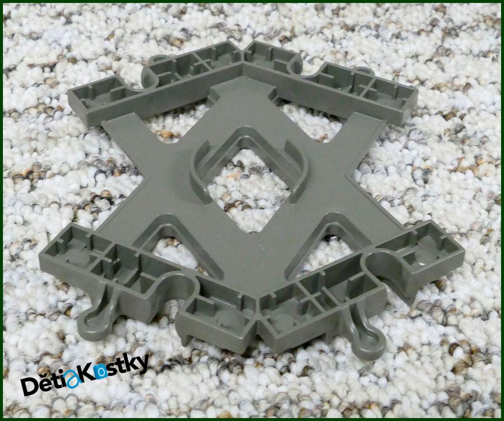 Lego® Duplo® Kolej / Koleje Křížení - Starší Šedá