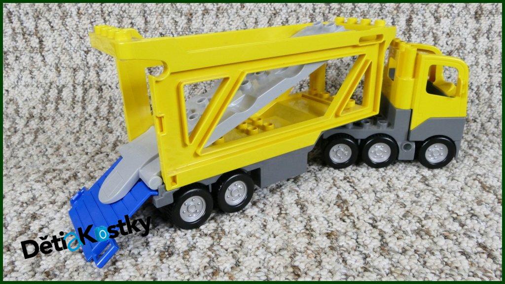 Lego® Duplo® Přeprava Aut - Žlutý Tahač