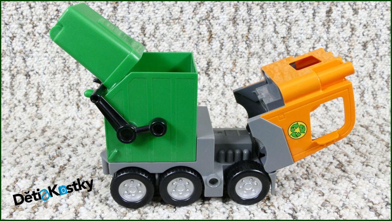 Lego® Duplo® Popeláři / Náklaďák Zeleno/Oranžový