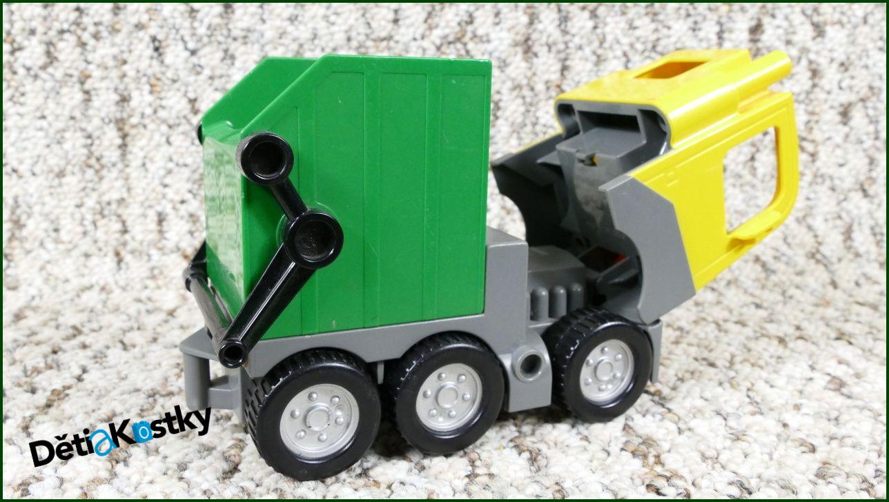 Lego® Duplo® Popeláři / Náklaďák Žlutá Kabina Bez Popelnice