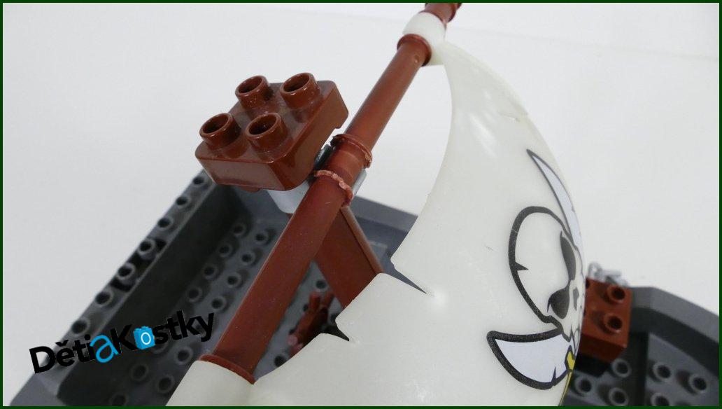 Lego® Duplo® 7881 - Pirátská Loď - Pouze Loď