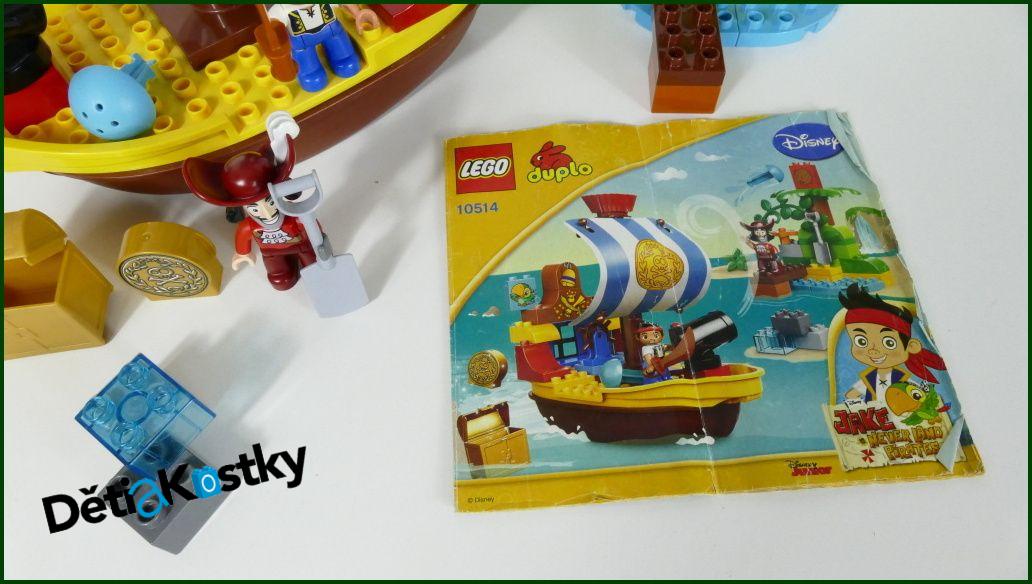 Lego® Duplo® 10514 - Jakeova Pirátská Loď Bucky - Viz Popis