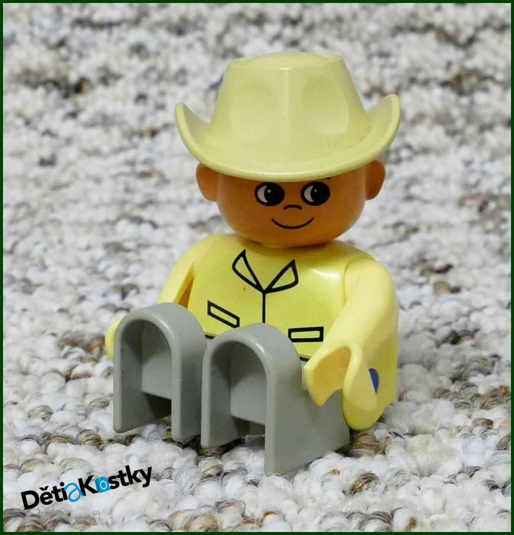Lego® Duplo® Figurka Kovboy Béžový