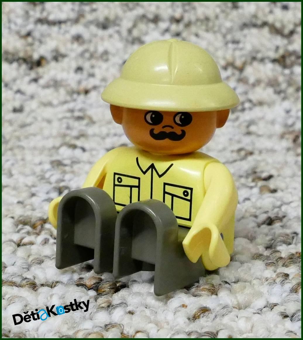 Lego® Duplo® Figurka Kovboj/Cestovatel Béžový