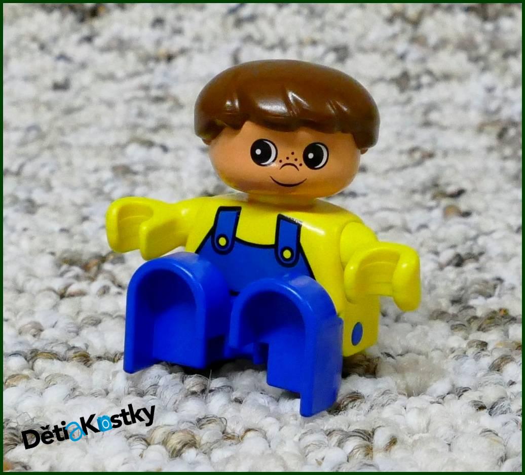 Lego® Duplo® Figurka Chlapeček Modro/Žlutý