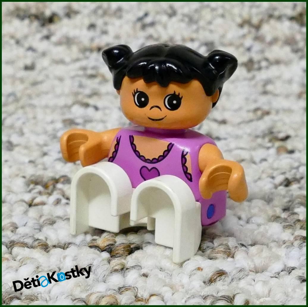 Lego® Duplo® Figurka Holčička - Růžové Tílko