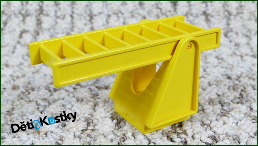 Lego® Duplo® Žebřík Žlutý se Žlutým Podstavcem