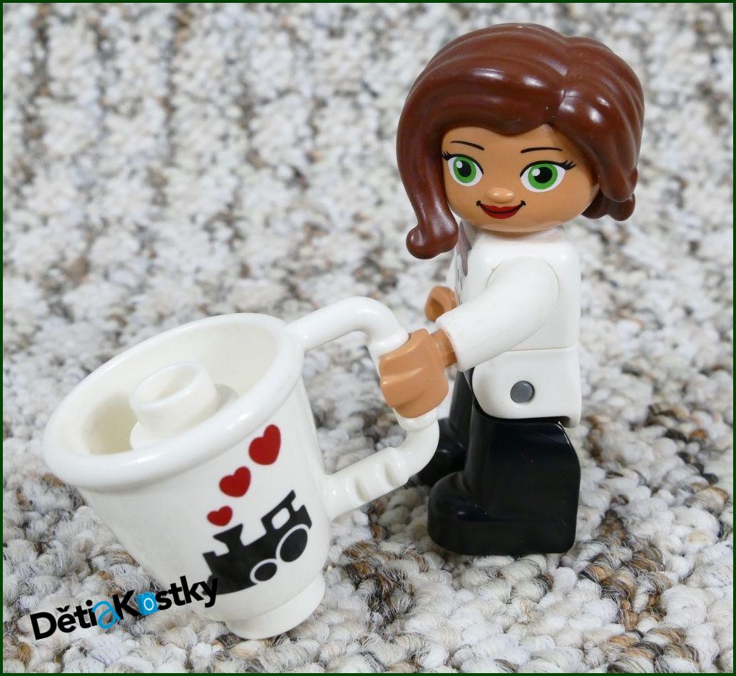 Lego® Duplo® Konvice Bílá s Obrázkem Vláčku