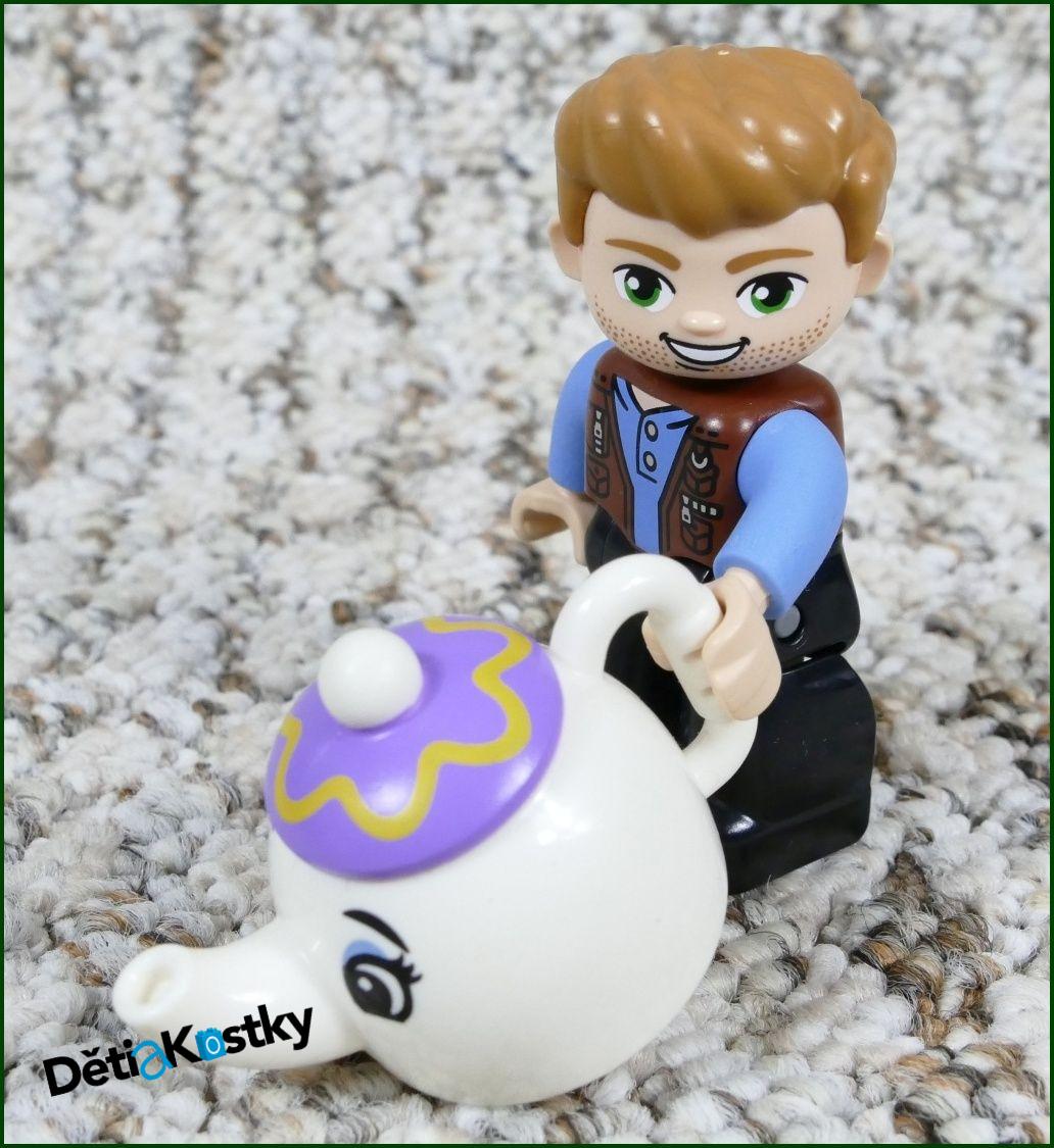 Lego® Duplo® Čajová Konvice Bílá s Obličejem