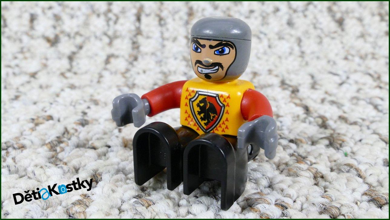 Lego® Duplo® Rytíř Černý - Starší Typ
