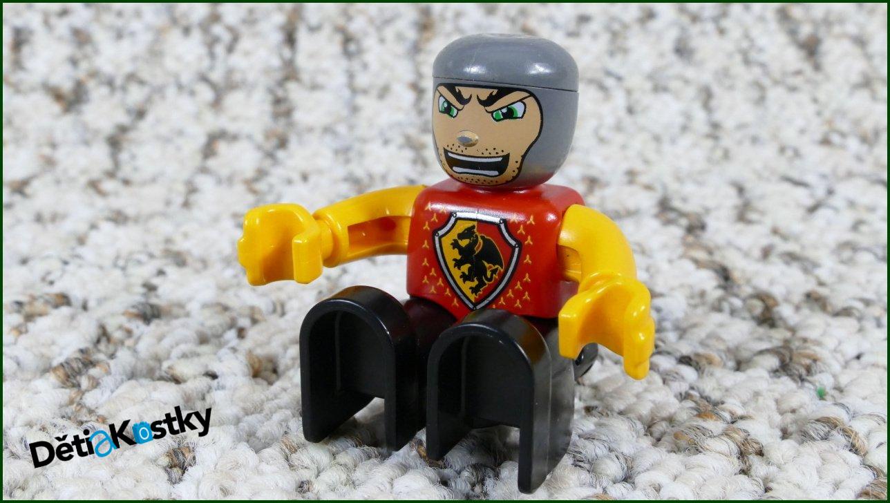 Lego® Duplo® Rytíř Černý - Starší Typ
