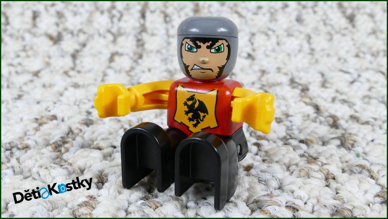 Lego® Duplo® Rytíř Černý - Starší Typ