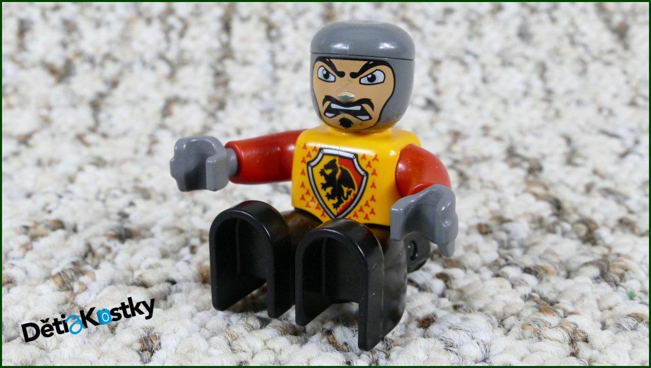 Lego® Duplo® Rytíř Černý - Starší Typ