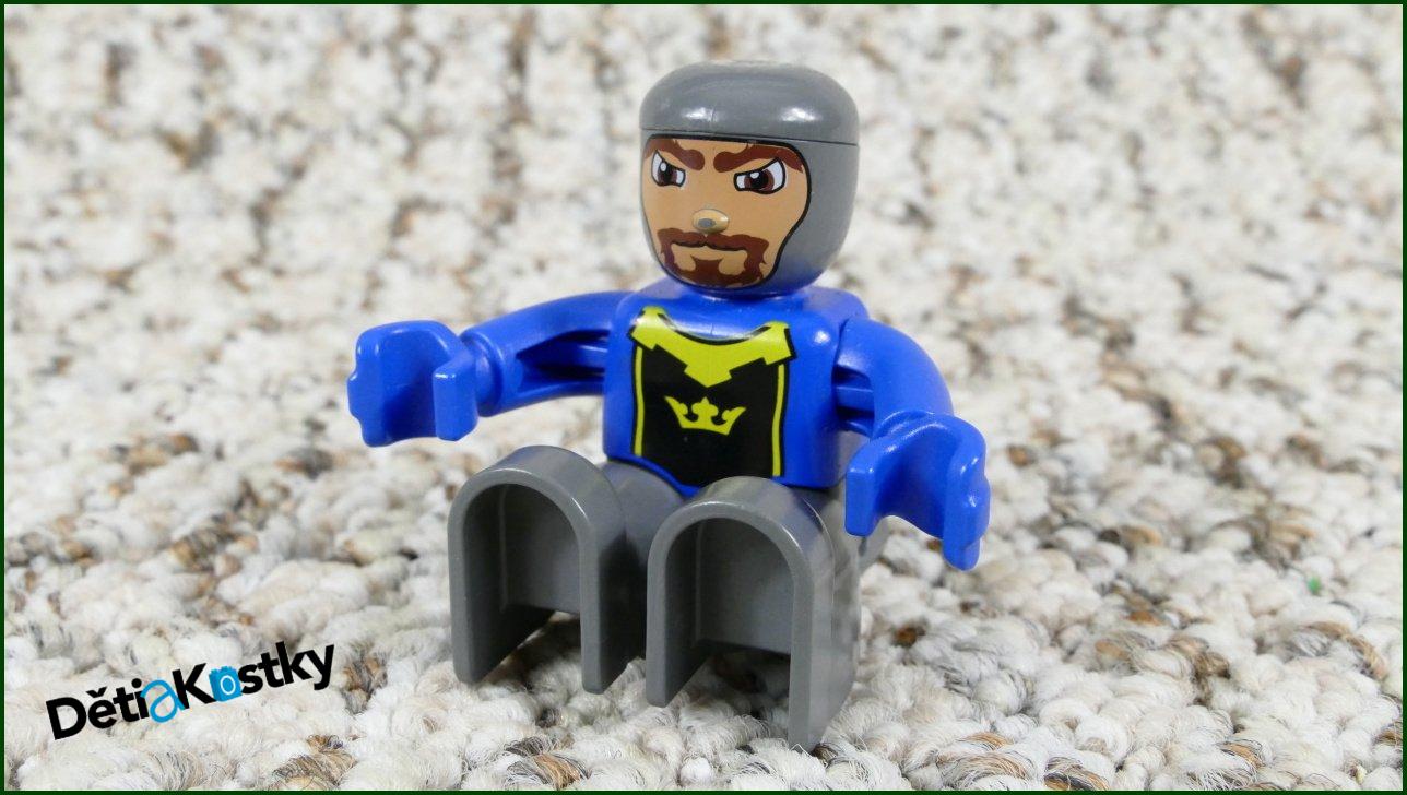 Lego® Duplo® Rytíř Modrý - Starší Typ