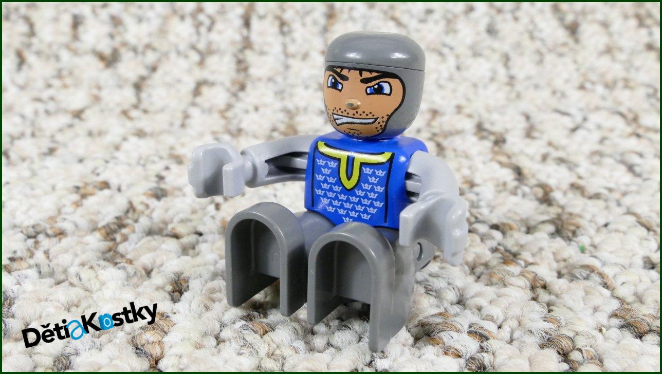 Lego® Duplo® Rytíř Modrý - Starší Typ