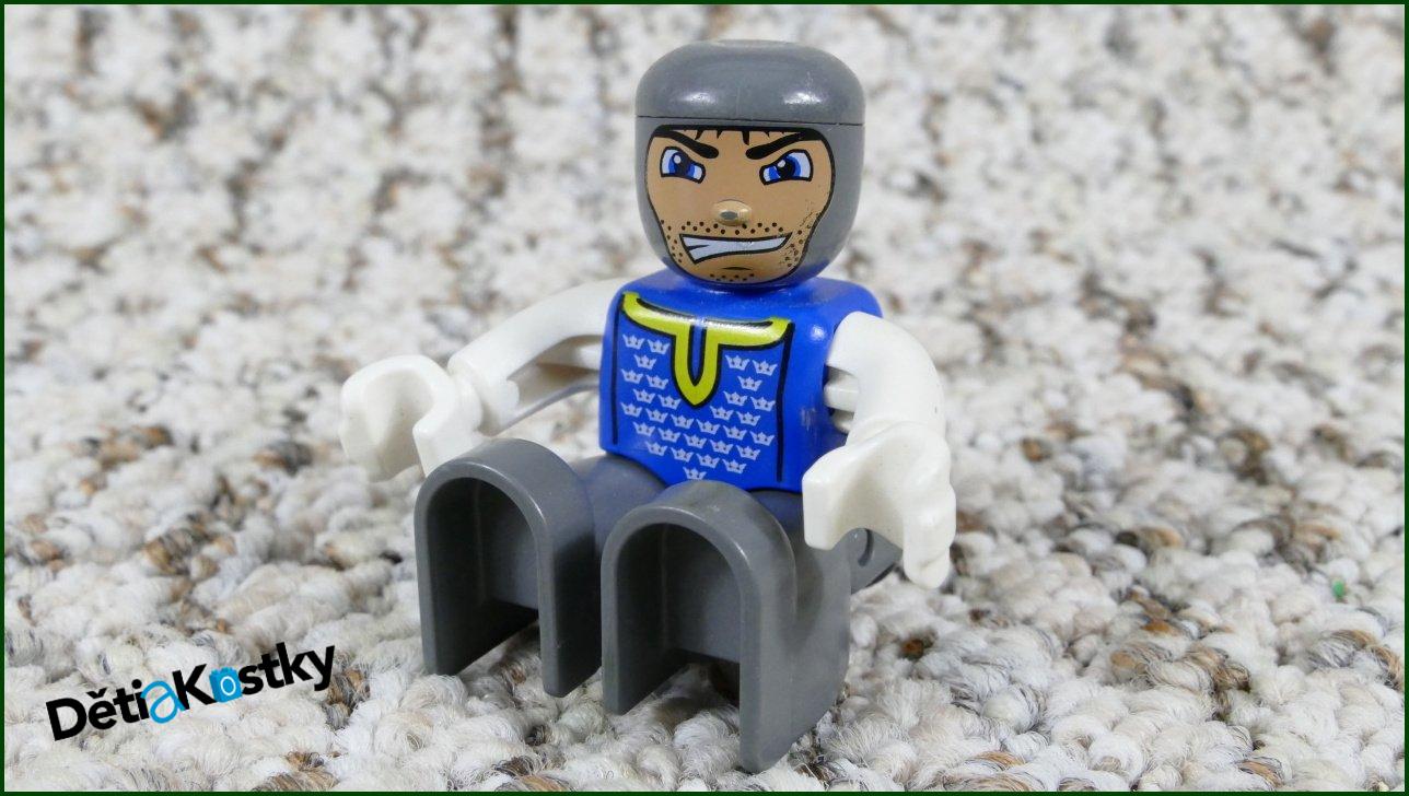Lego® Duplo® Rytíř Modrý - Starší Typ